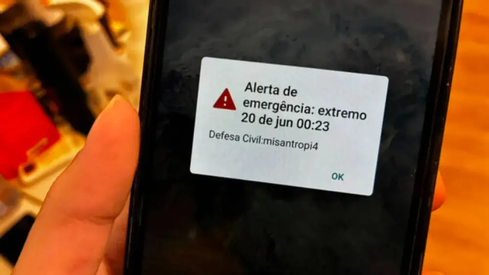Alertas falsos usaram credenciais de agentes da Defesa Civil do Pará