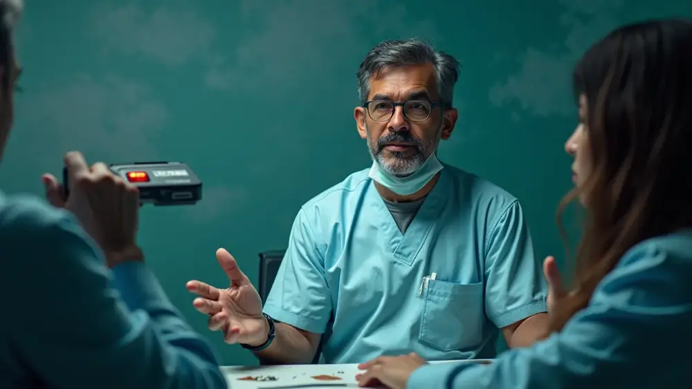 Dr. Luiz Teixeira da Silva Júnior explica a captação de órgãos e tecidos